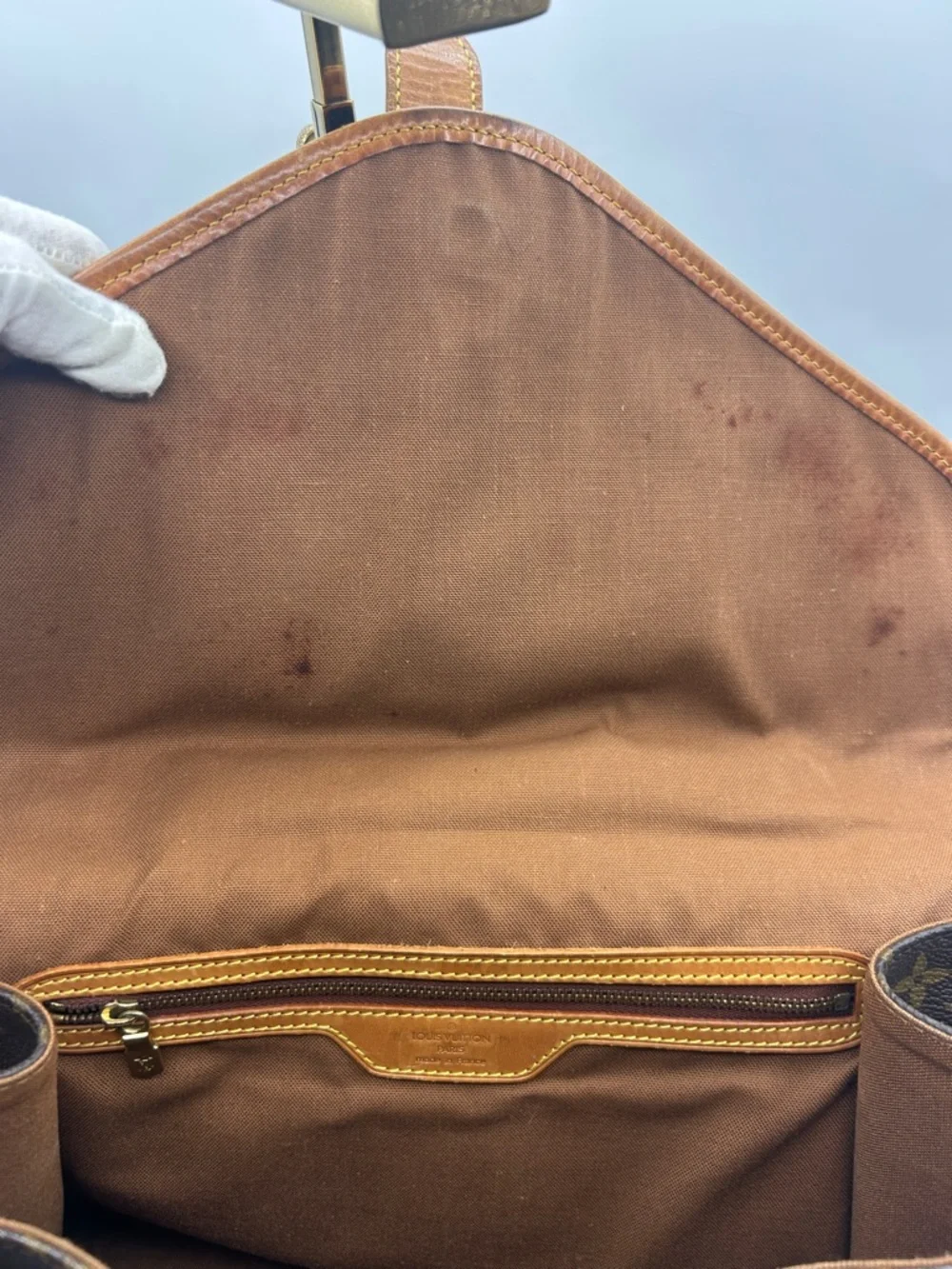 Louis Vuitton Monogram Canvas Top Handle Briefcase in Brown and Tan - Picture 12 of 14